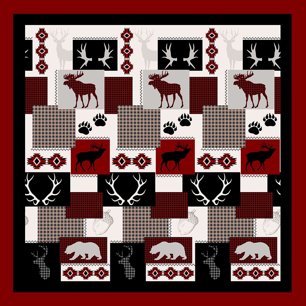Rustic Pattern art print by Kimberly Allen for $57.95 CAD