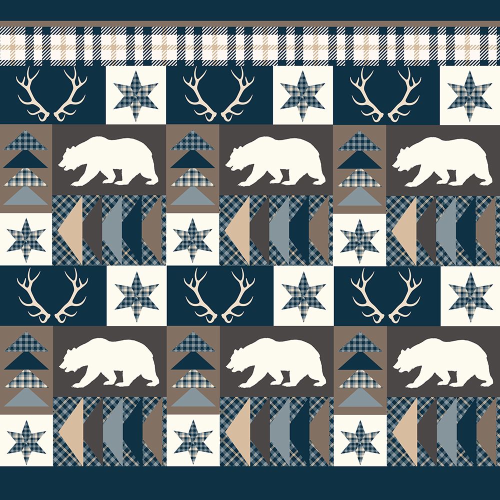 Sierra Lodge Pattern art print by Kimberly Allen for $57.95 CAD