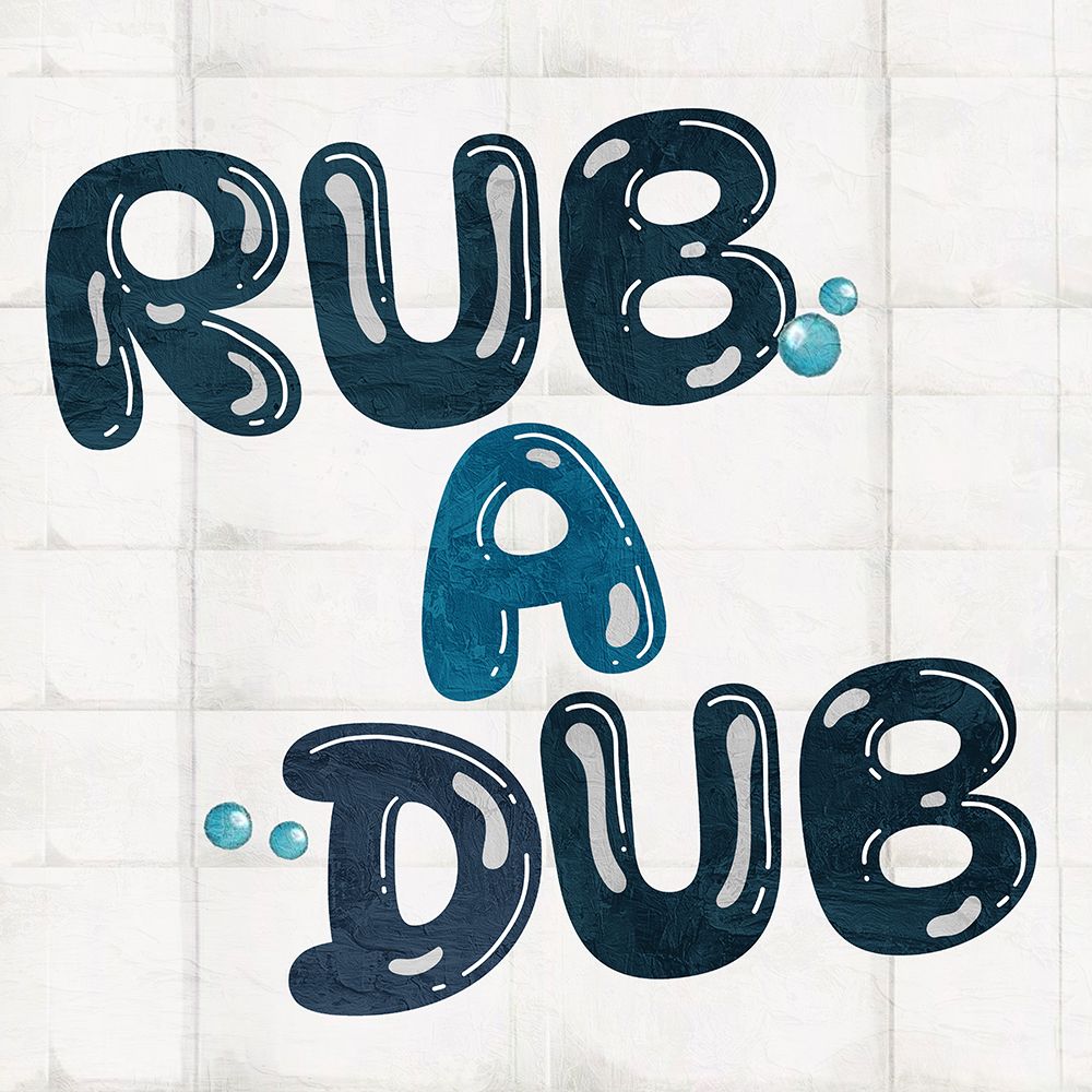 Rub a Dub art print by Kimberly Allen for $57.95 CAD