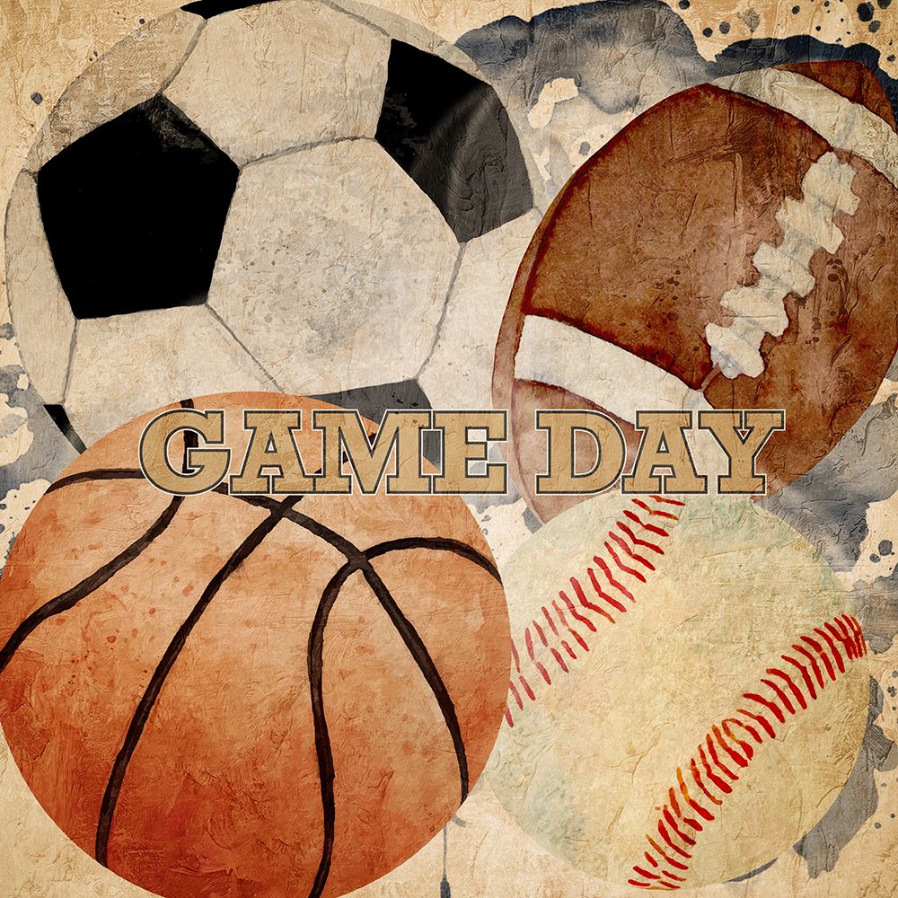 Game Day Balls art print by Kimberly Allen for $57.95 CAD