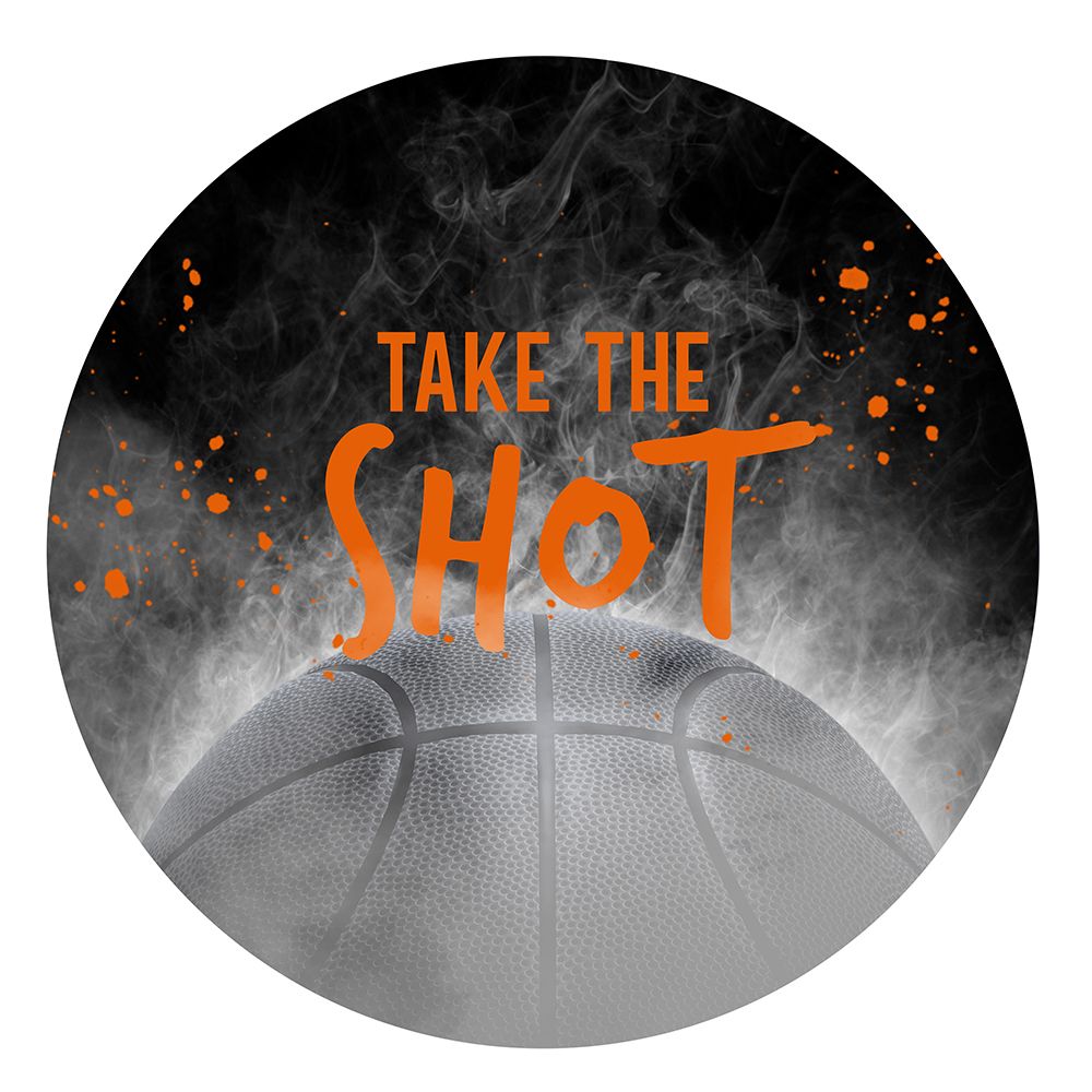 Take The Shot Circle art print by Kimberly Allen for $57.95 CAD