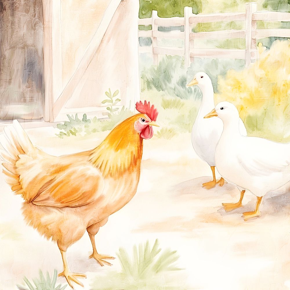 Sunny Farm 1 art print by Kimberly Allen for $57.95 CAD