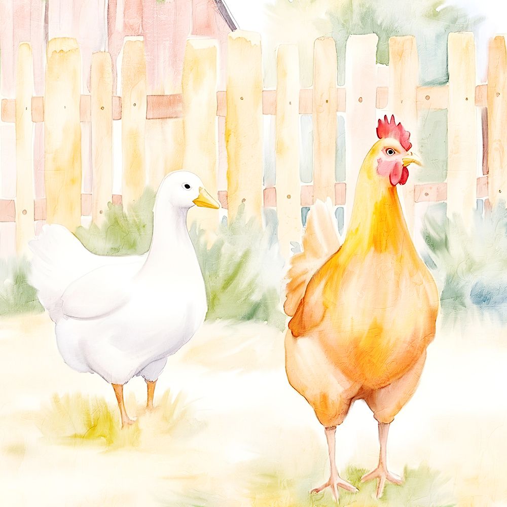 Sunny Farm 2 art print by Kimberly Allen for $57.95 CAD