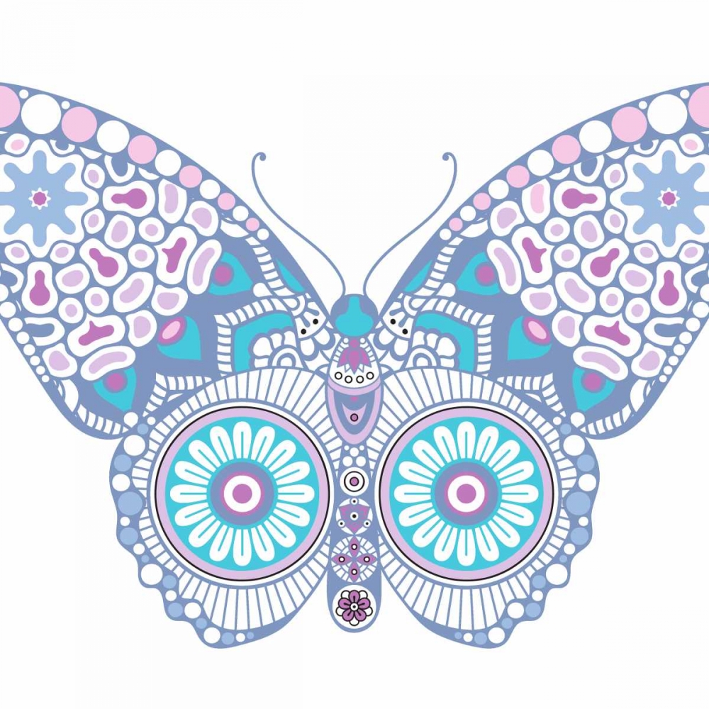 Colorful Butterfly 1 art print by Kimberly Allen for $57.95 CAD
