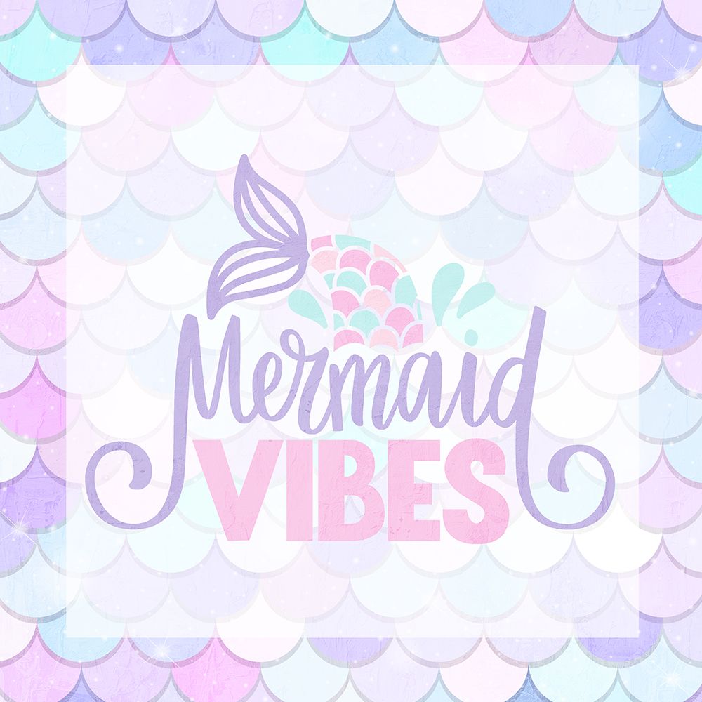 Mermaid Vibes 1 art print by Kimberly Allen for $57.95 CAD