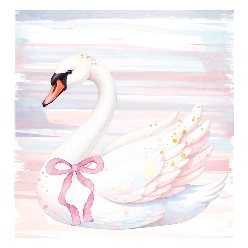 Pink Swan 2 art print by Kimberly Allen for $57.95 CAD