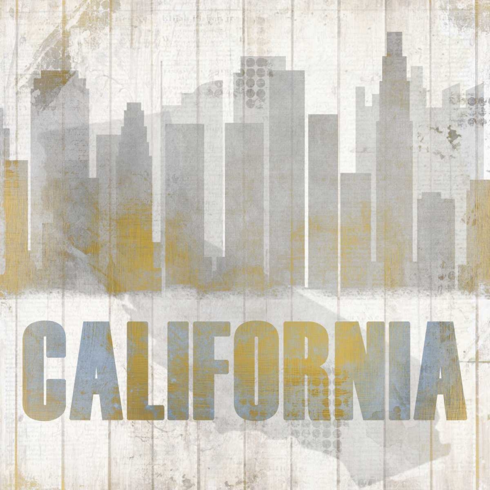 California art print by Kimberly Allen for $57.95 CAD