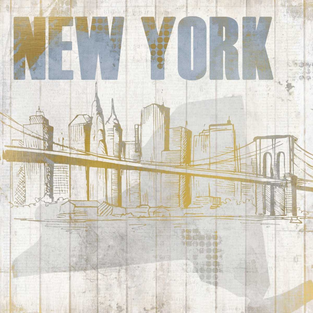 New York art print by Kimberly Allen for $57.95 CAD