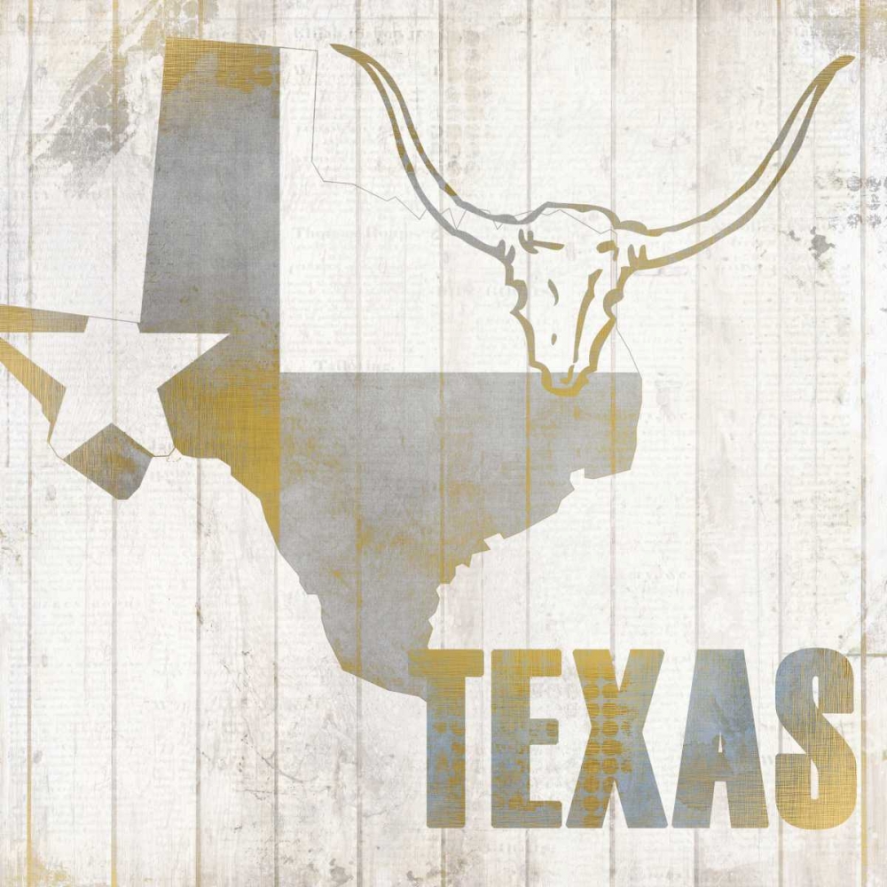 Texas art print by Kimberly Allen for $57.95 CAD