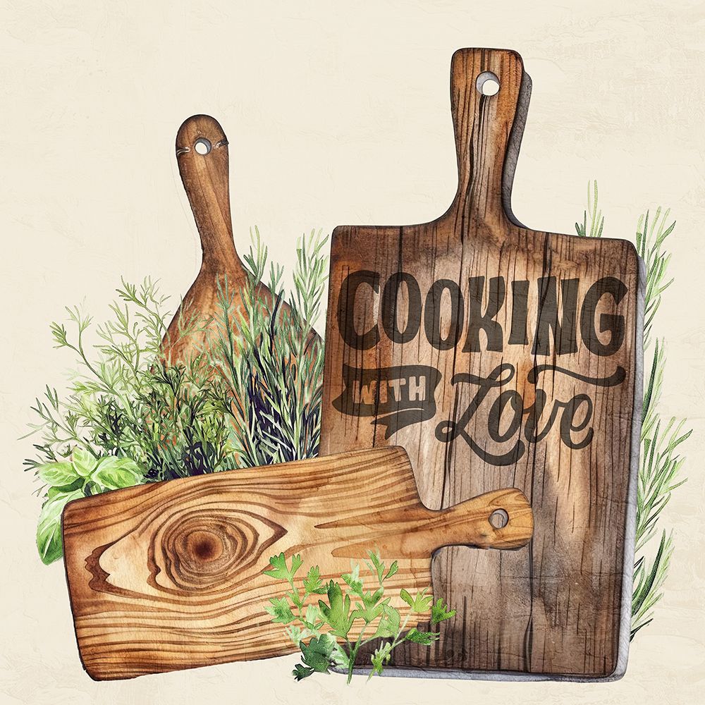 Kitchen Boards 2 art print by Kimberly Allen for $57.95 CAD