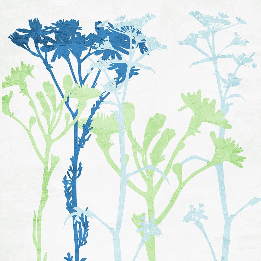 Spring Silhouette Floral 1 art print by Kimberly Allen for $57.95 CAD
