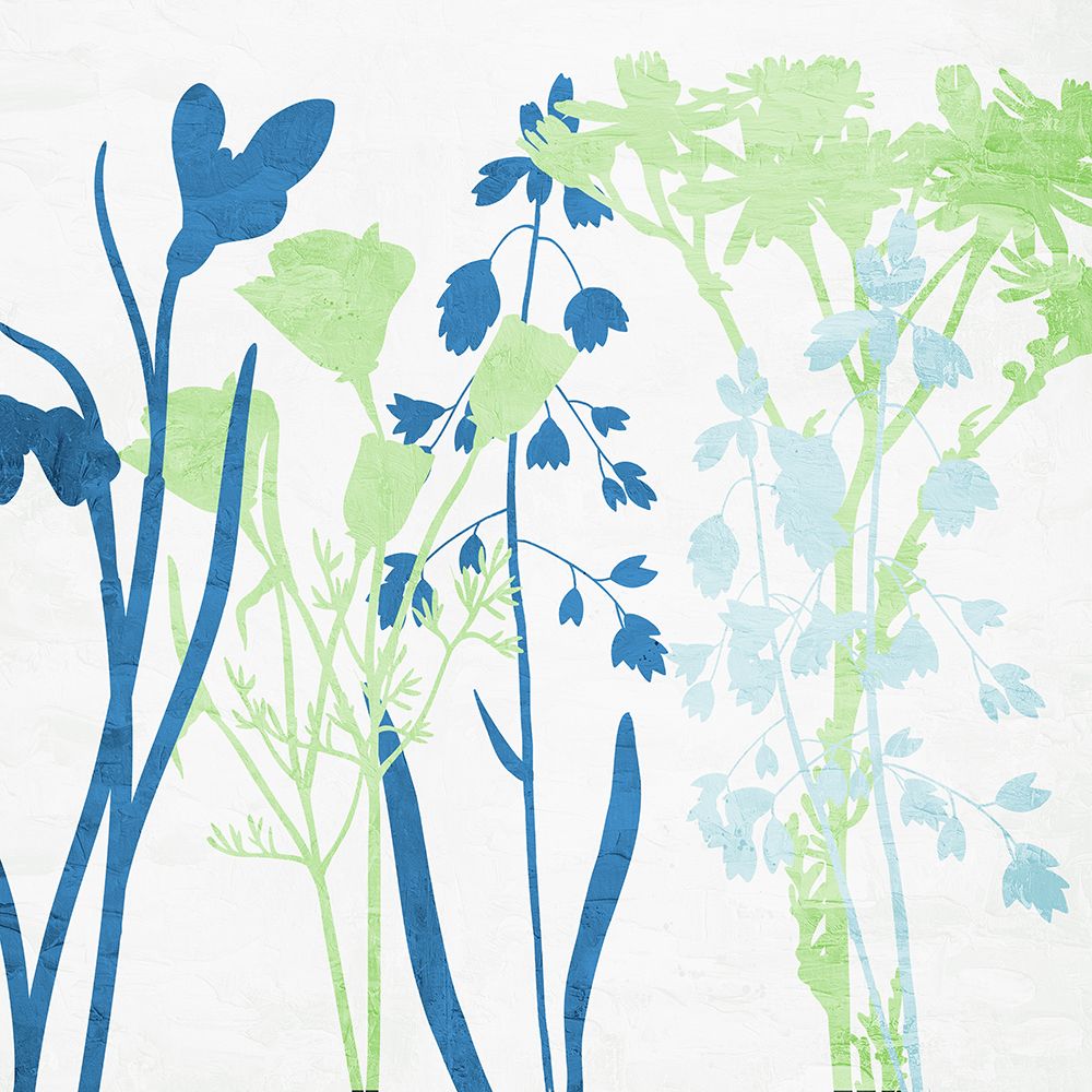 Spring Silhouette Floral 2 art print by Kimberly Allen for $57.95 CAD