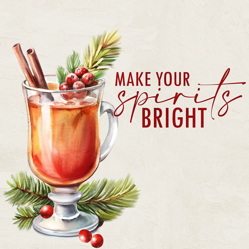 Make Your Spirits Bright art print by Kimberly Allen for $57.95 CAD