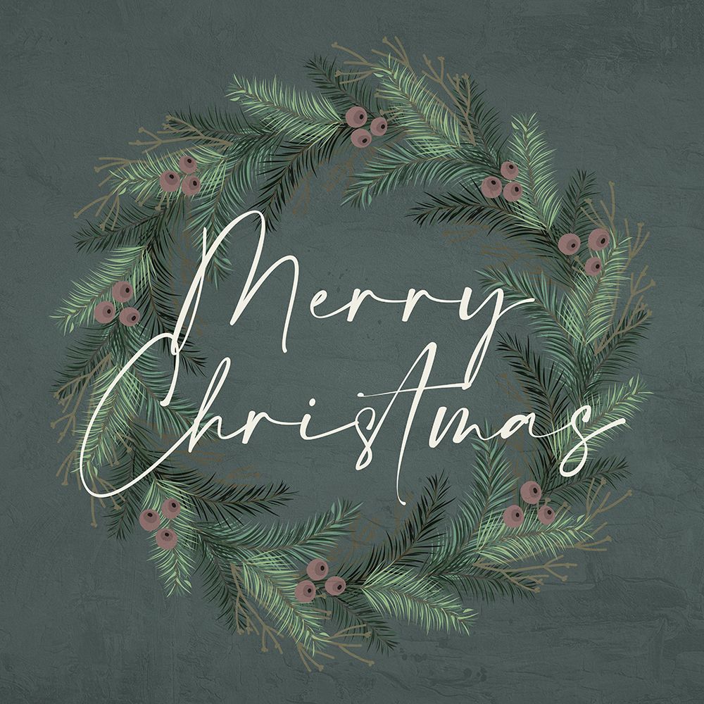 Merry Berry Christmas art print by Kimberly Allen for $57.95 CAD