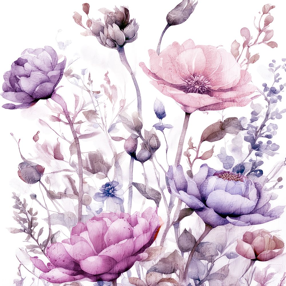 Vibrant Floral 2 art print by Kimberly Allen for $57.95 CAD