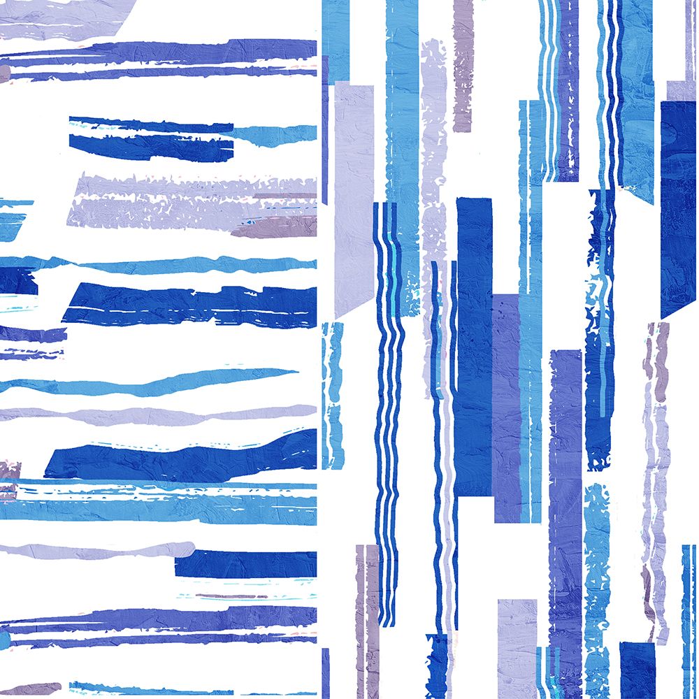 Squared Vibrant Lines 2 art print by Kimberly Allen for $57.95 CAD