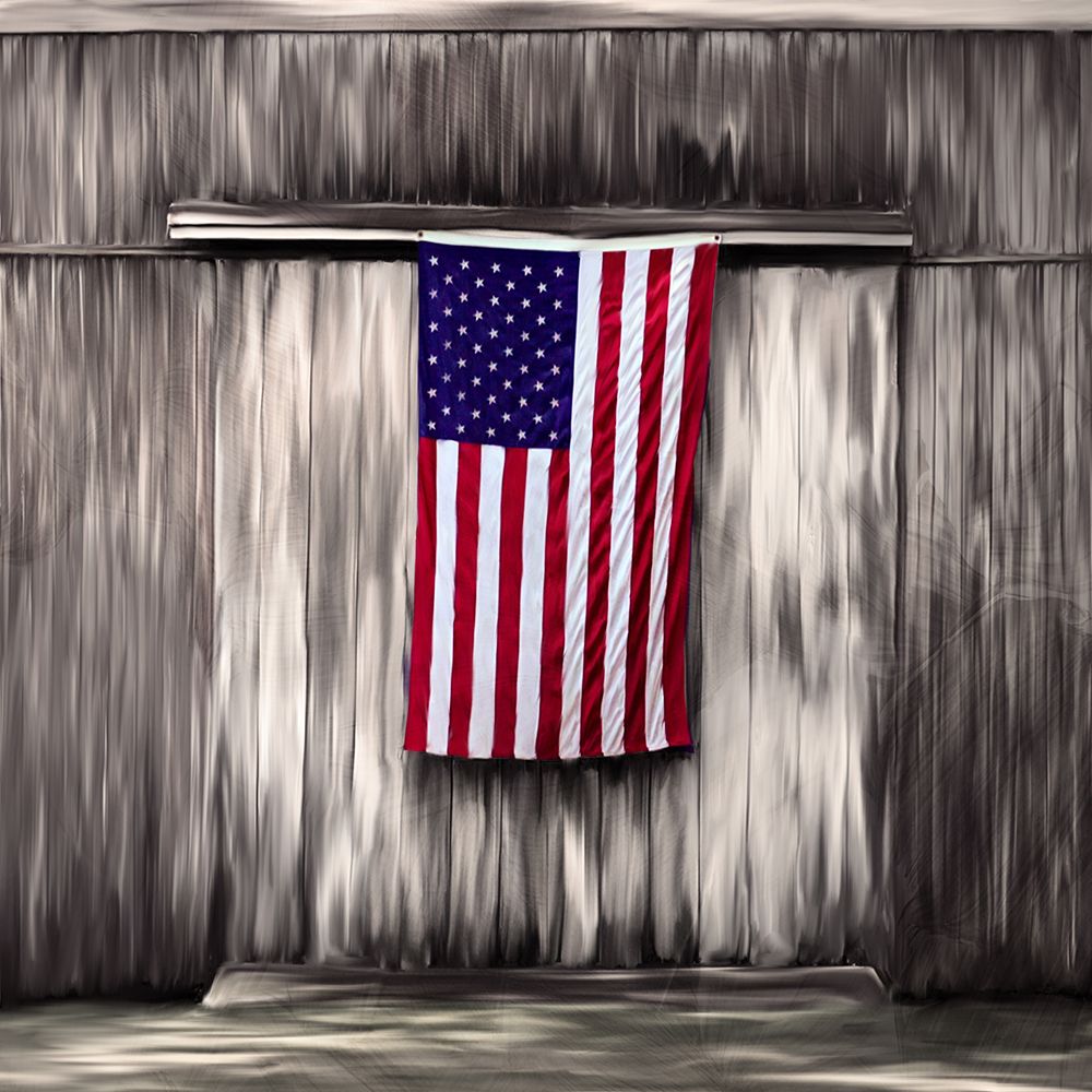 Red White and Blue art print by Kimberly Allen for $57.95 CAD