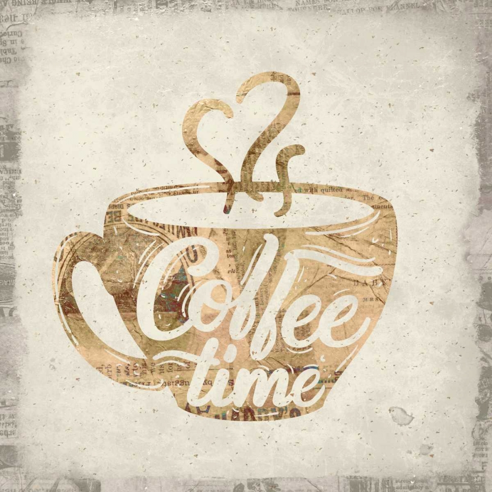 Coffee Time 1 art print by Kimberly Allen for $57.95 CAD