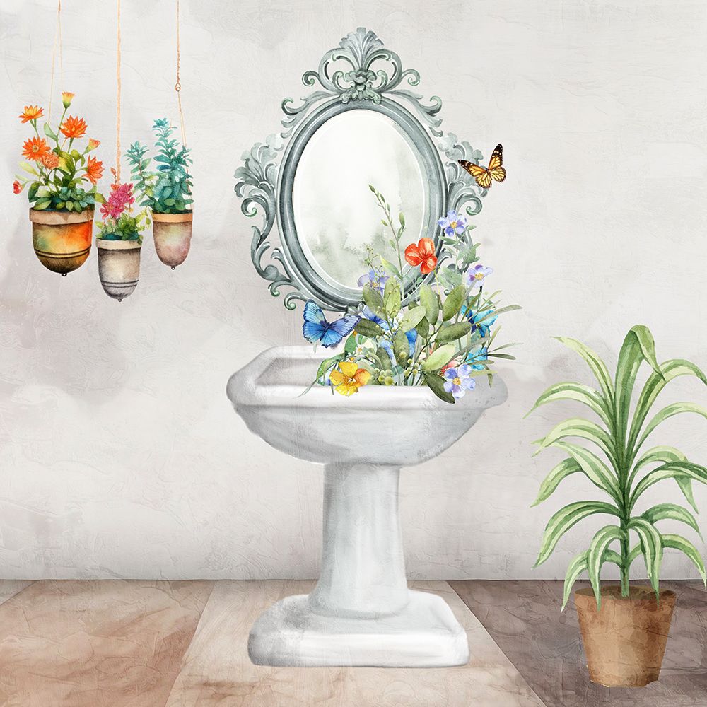 Spring Bath 2 art print by Kimberly Allen for $57.95 CAD