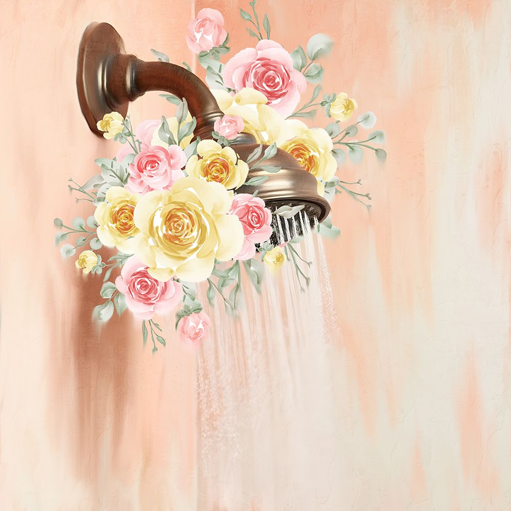 Pink Shower art print by Kimberly Allen for $57.95 CAD