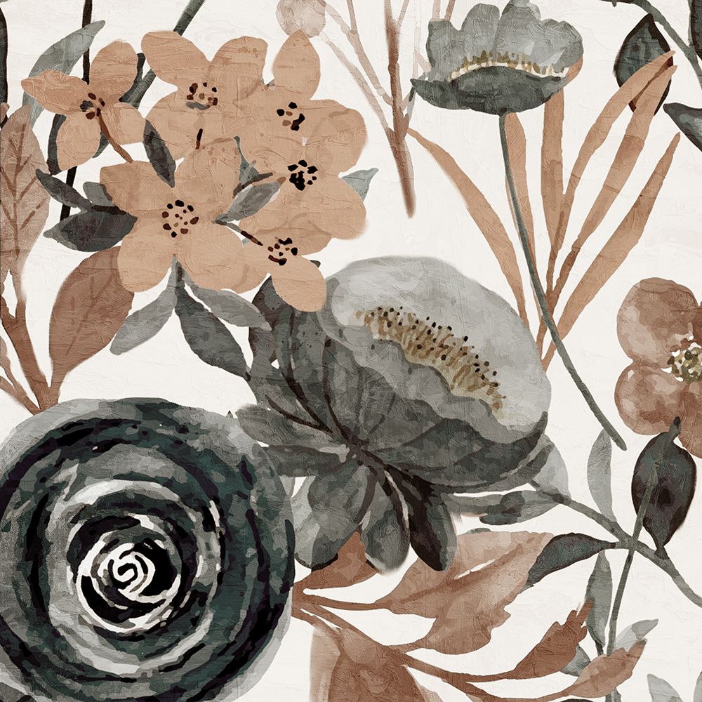 Floral Bunch Square 1 art print by Kimberly Allen for $57.95 CAD