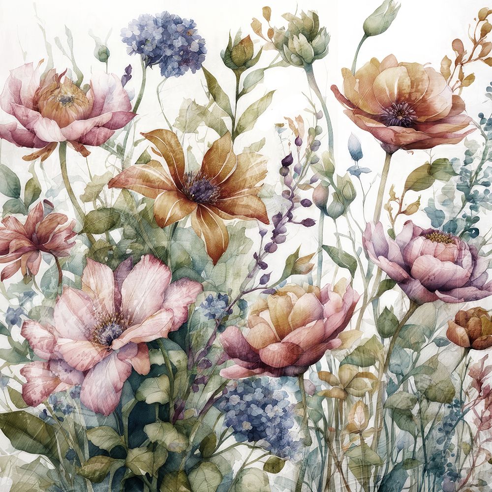 Season Brights Muted art print by Kimberly Allen for $57.95 CAD