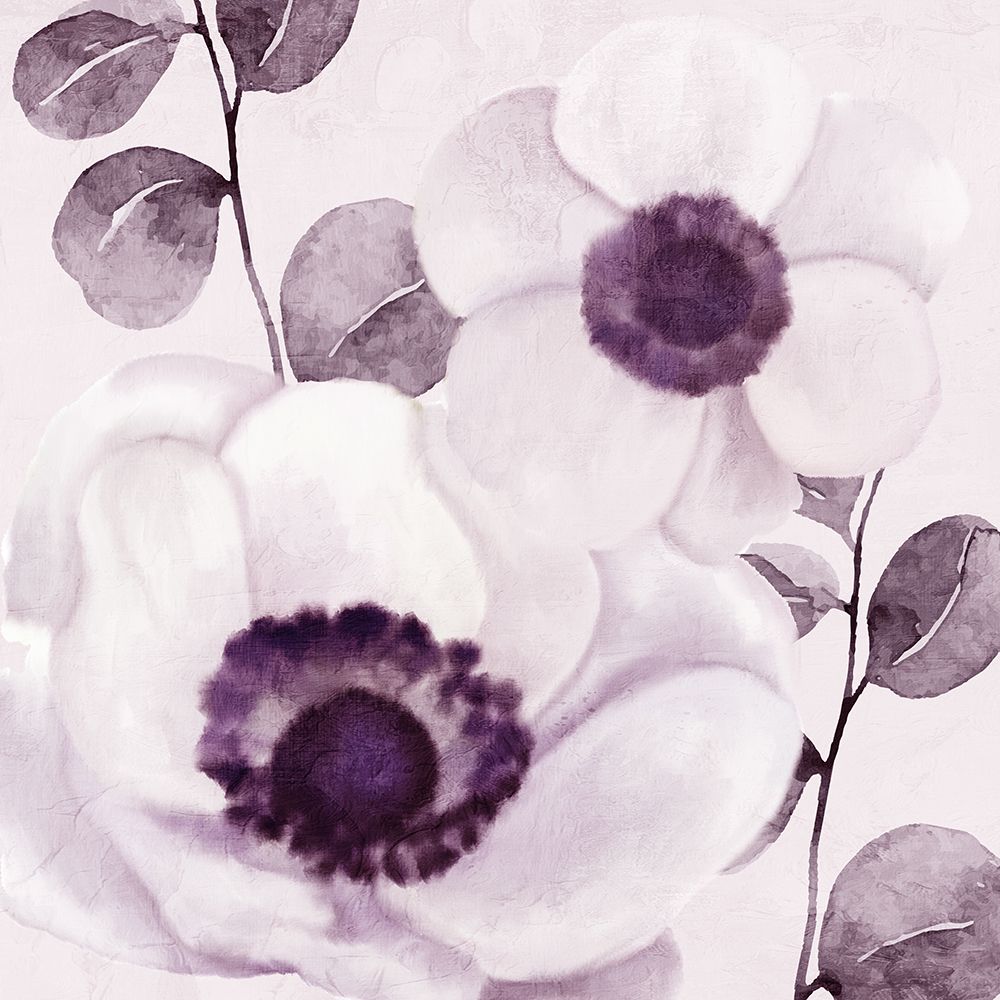 Plum Anemones 1 art print by Kimberly Allen for $57.95 CAD