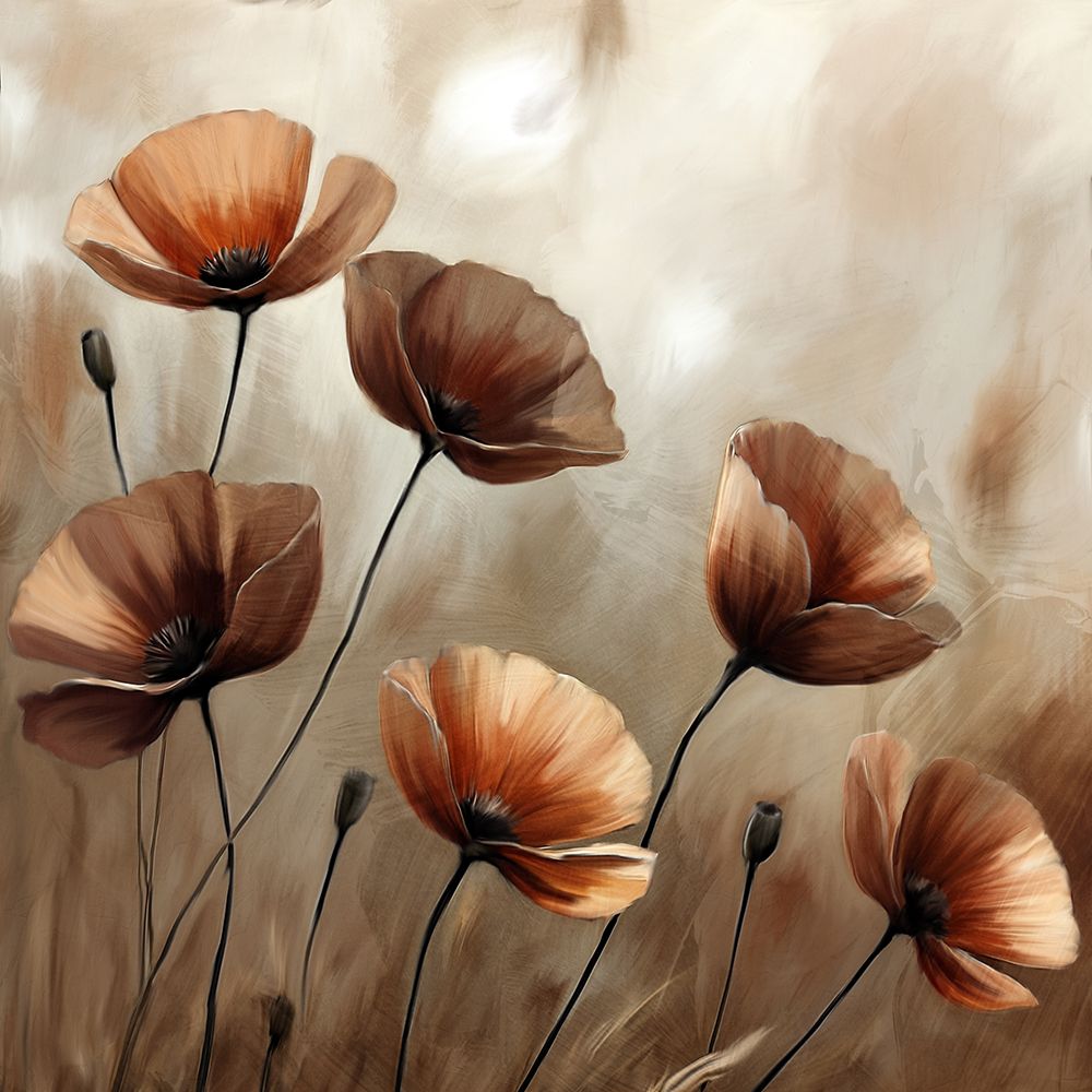 Spiced Poppies art print by Kimberly Allen for $57.95 CAD