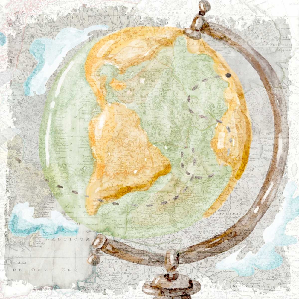 World Traveler 2 art print by Kimberly Allen for $57.95 CAD