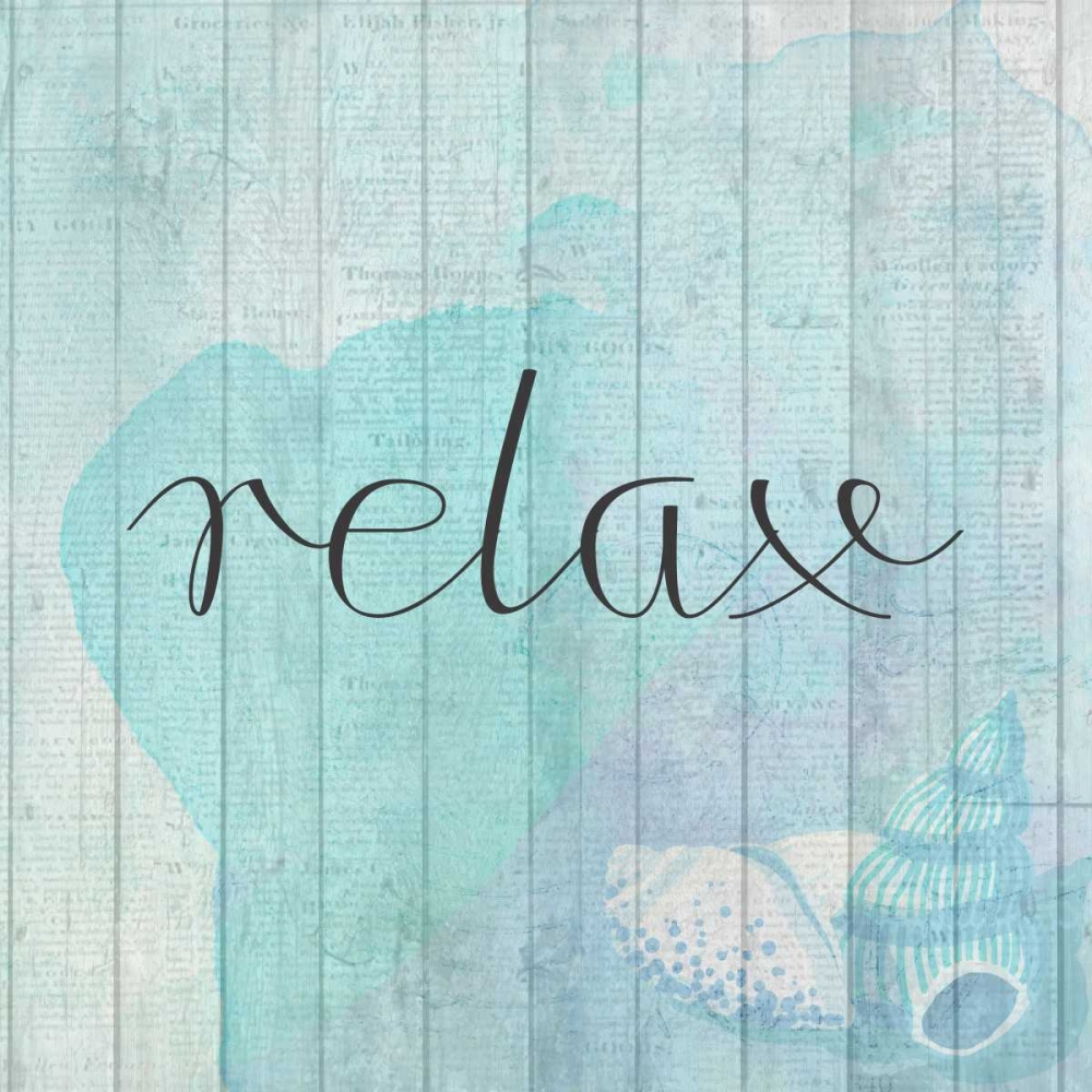 Relax Time 1 art print by Kimberly Allen for $57.95 CAD