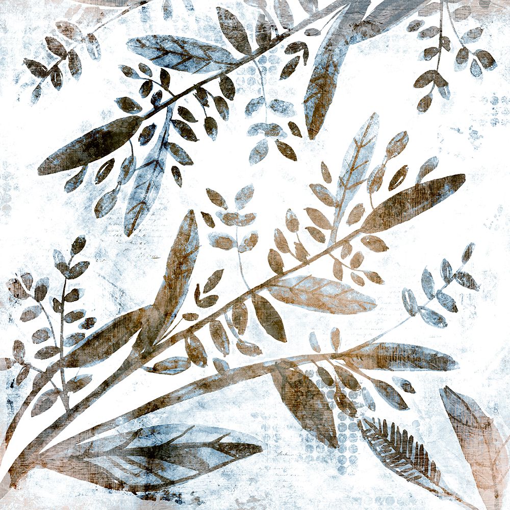 Botanical In Blue 1 art print by Kimberly Allen for $57.95 CAD