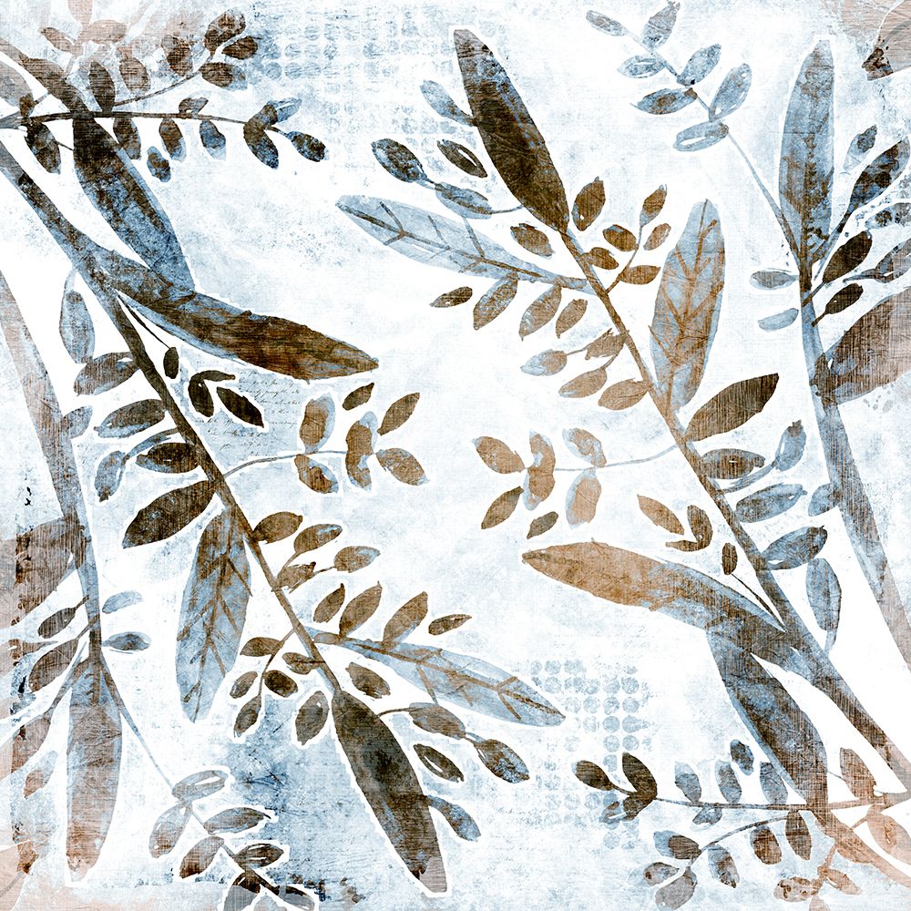 Botanical In Blue 2 art print by Kimberly Allen for $57.95 CAD