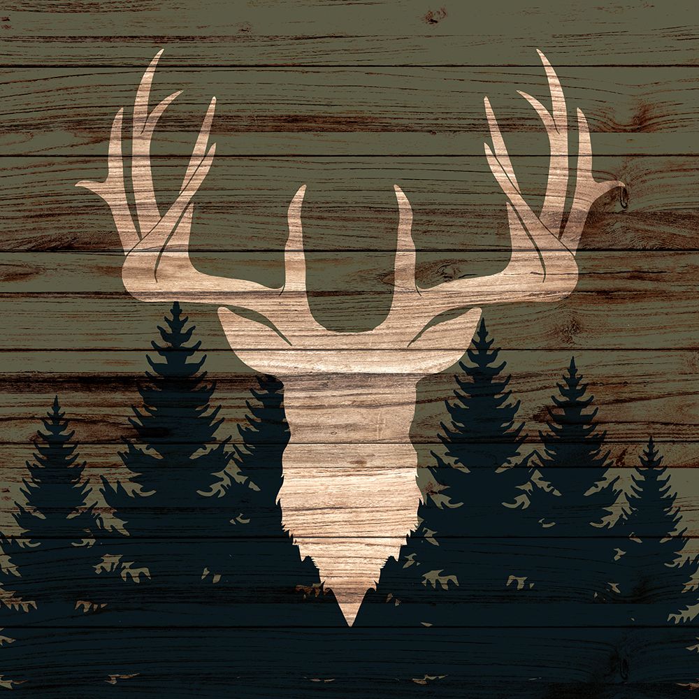 Antler Trees art print by Kimberly Allen for $57.95 CAD