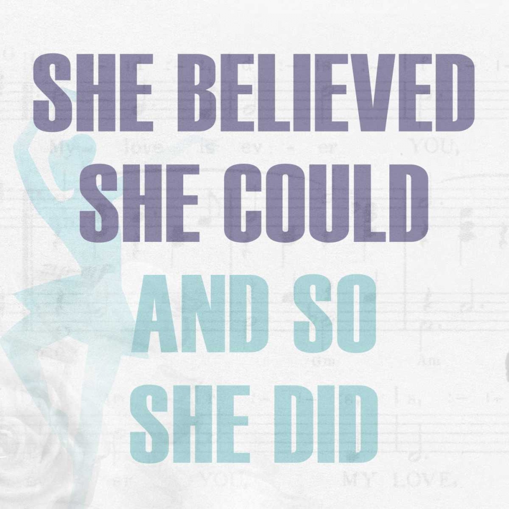 She Believed 2 art print by Kimberly Allen for $57.95 CAD
