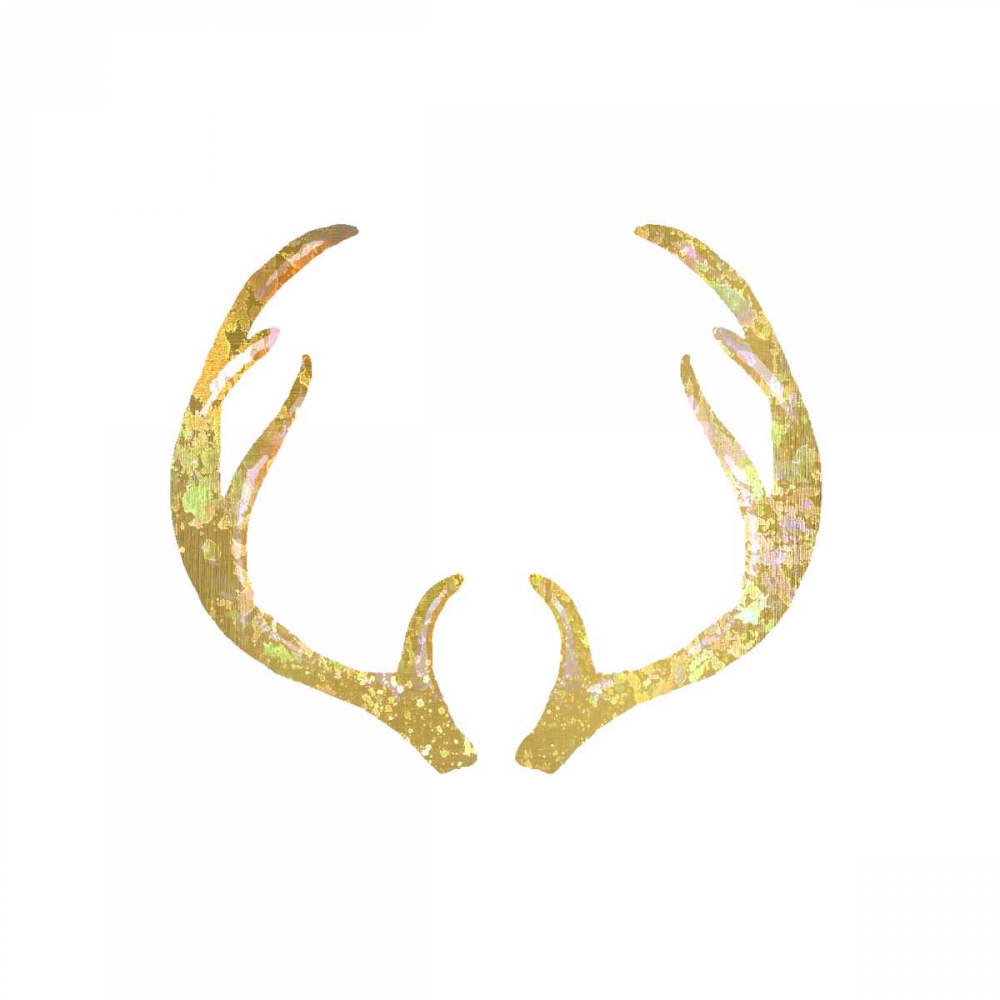 Splatter Antler 1 art print by Kimberly Allen for $57.95 CAD