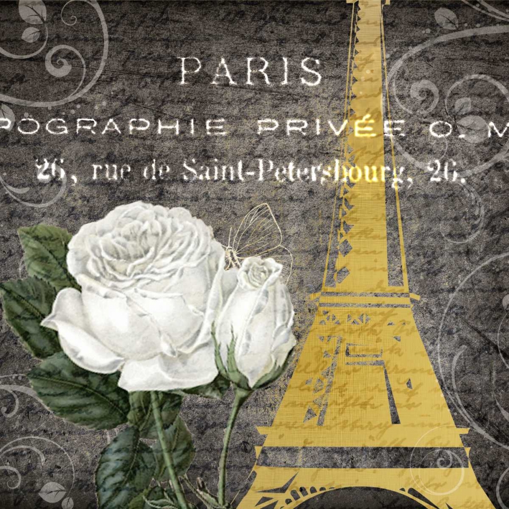 Paris in Spring 2 art print by Kimberly Allen for $57.95 CAD