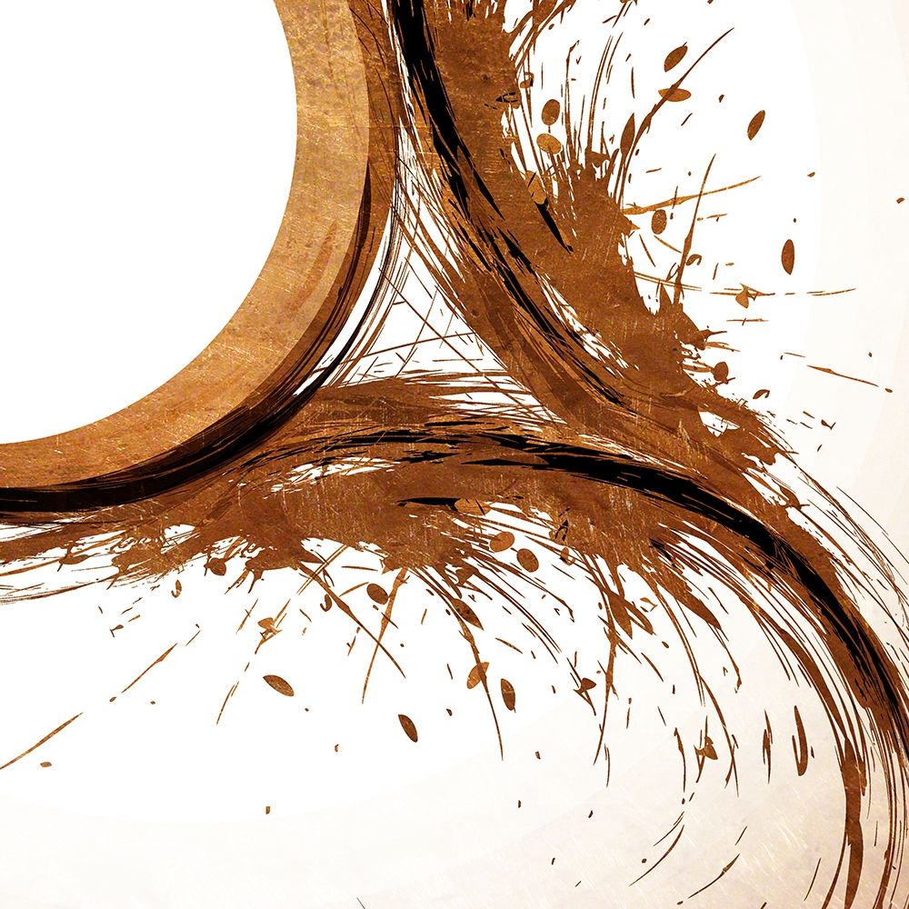Copper Swirls 1 art print by Kimberly Allen for $57.95 CAD