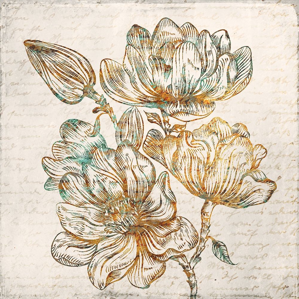 Floral Notes 1 art print by Kimberly Allen for $57.95 CAD