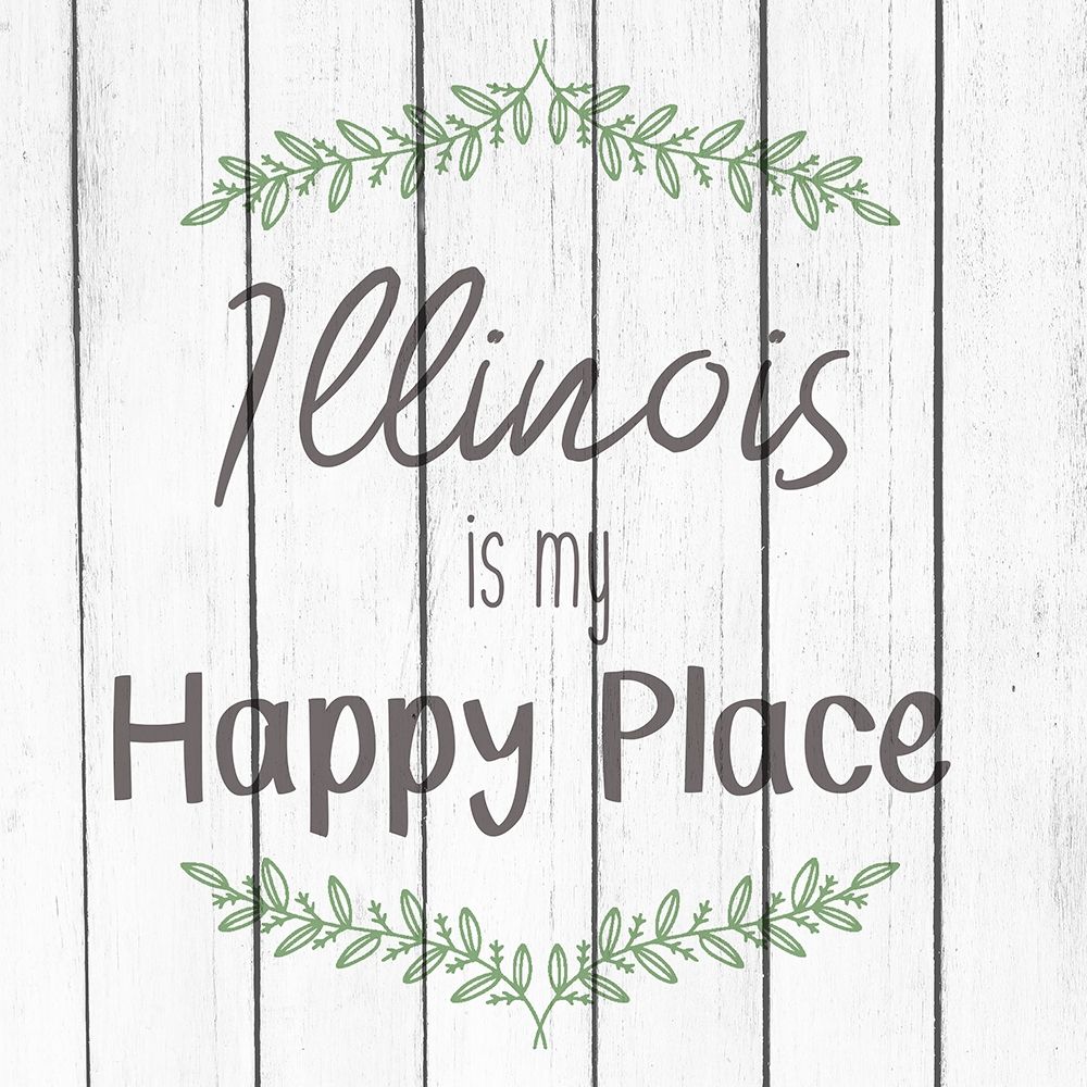 My Happy Place IL art print by Kimberly Allen for $57.95 CAD