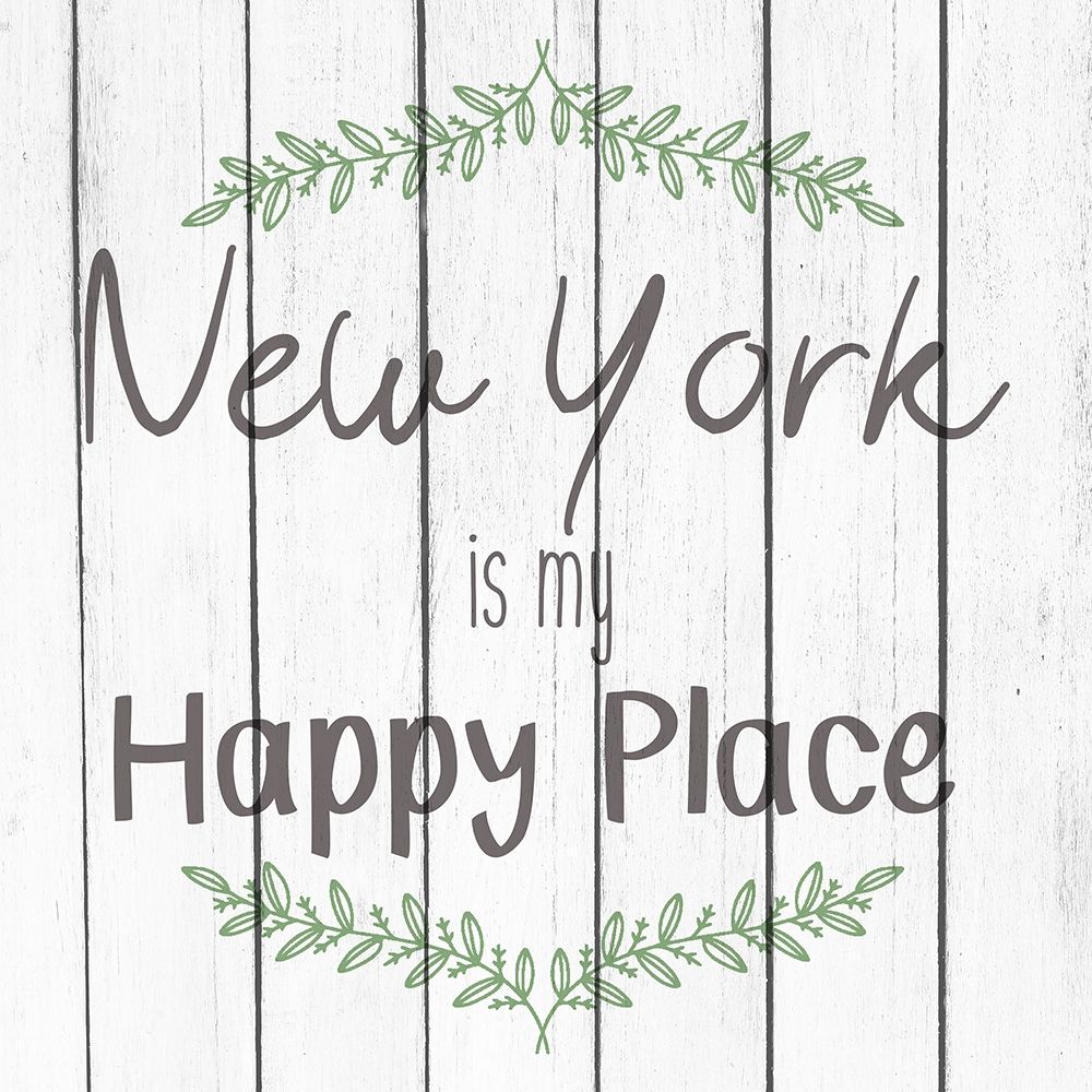 My Happy Place NY art print by Kimberly Allen for $57.95 CAD