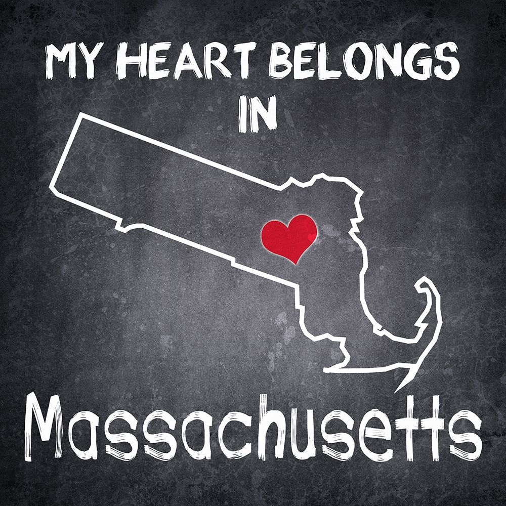 My Heart MA art print by Kimberly Allen for $57.95 CAD