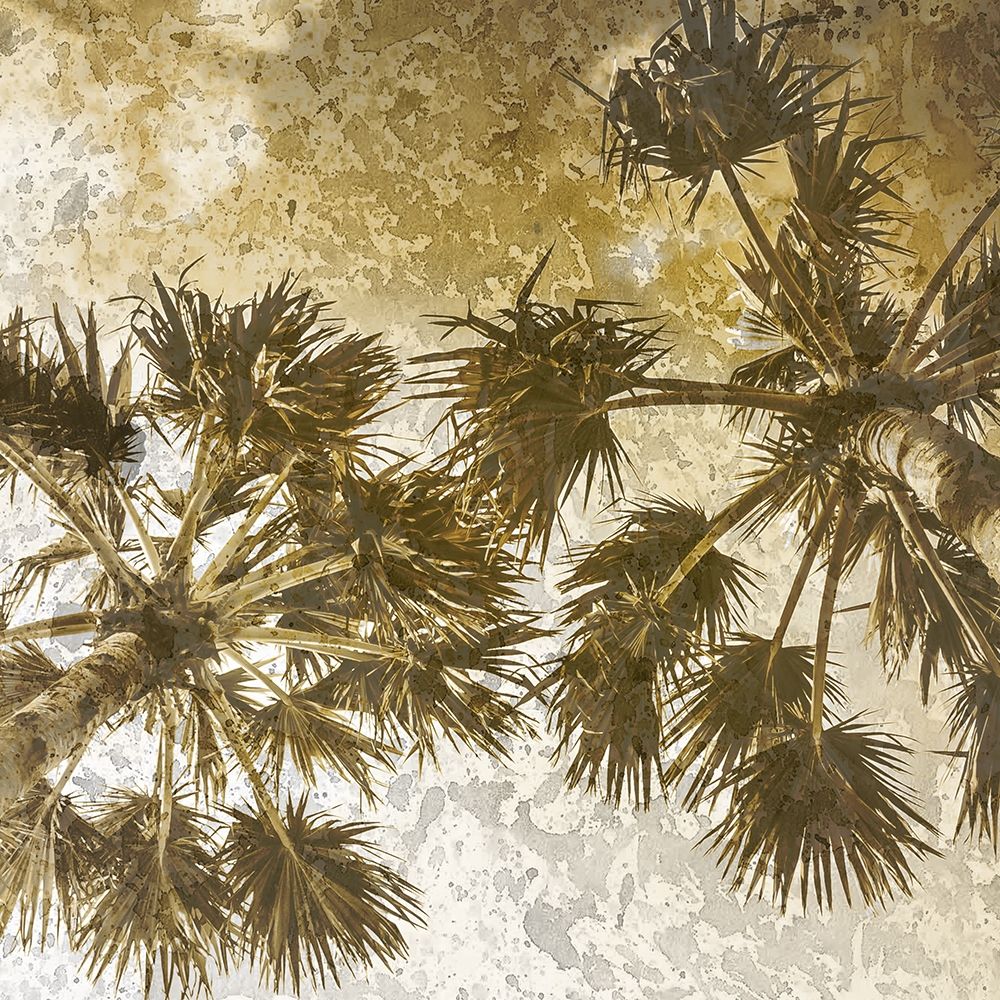 Palm Tree Gold 2 art print by Kimberly Allen for $57.95 CAD