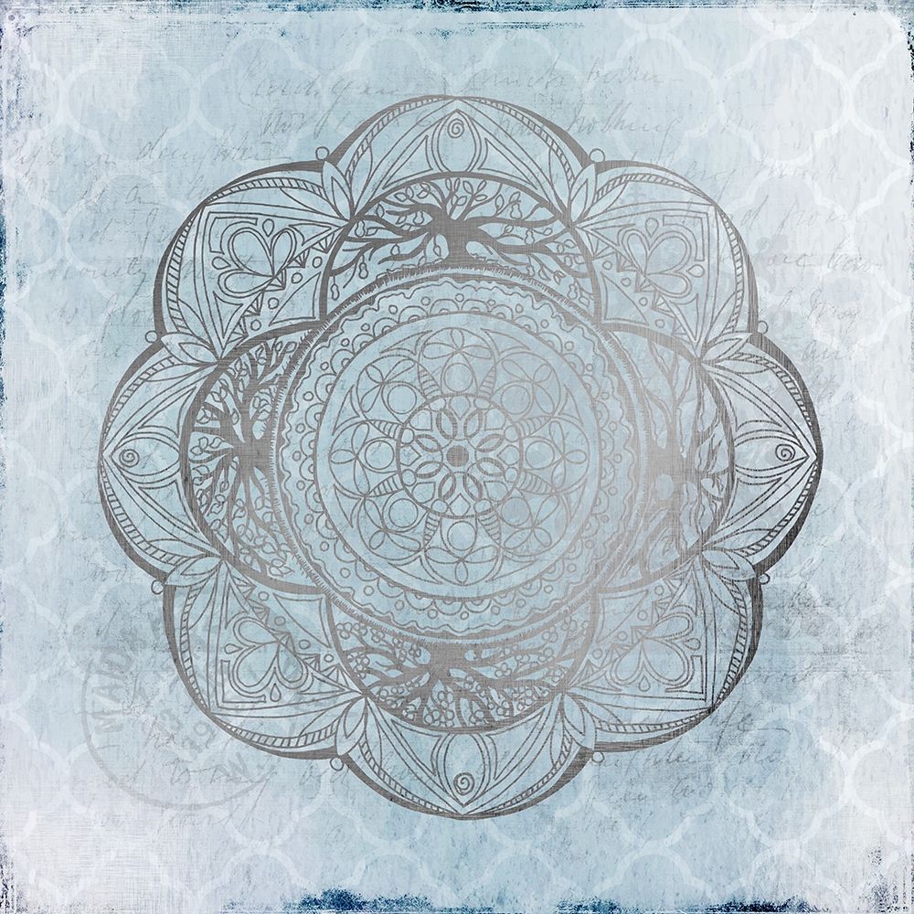 Silver Medallion 1 art print by Kimberly Allen for $57.95 CAD