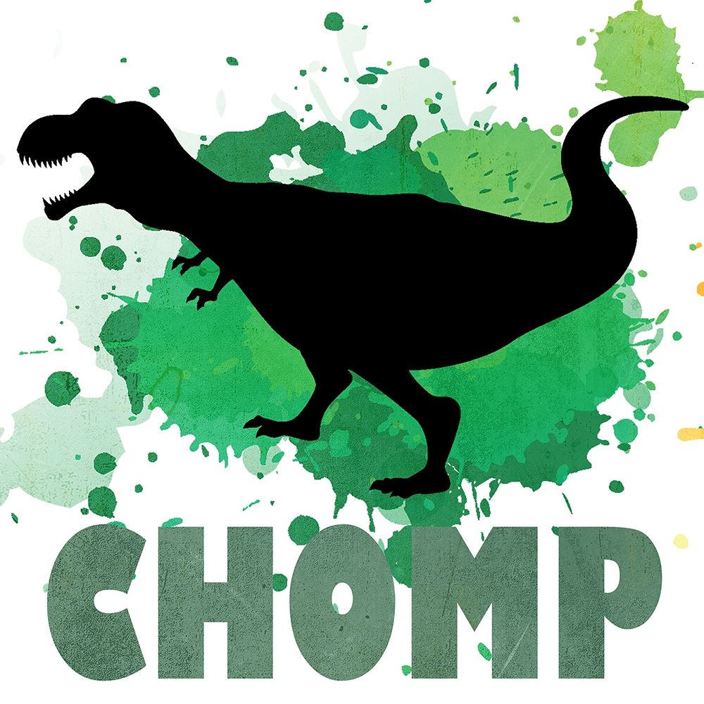 Dino Chomp art print by Kimberly Allen for $57.95 CAD