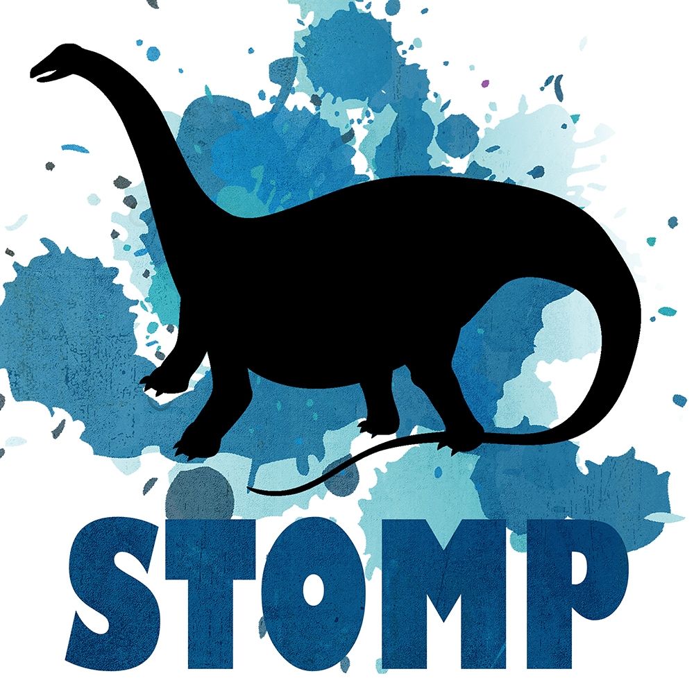 Dino Stomp art print by Kimberly Allen for $57.95 CAD