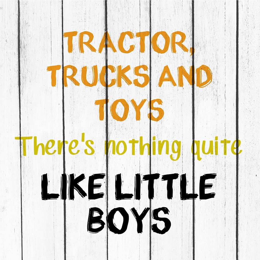 Tractor and Trucks 2 art print by Kimberly Allen for $57.95 CAD