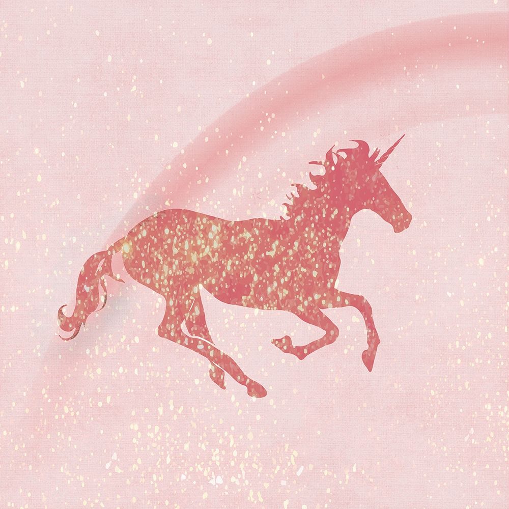 Glitter Unicorn 1 art print by Kimberly Allen for $57.95 CAD