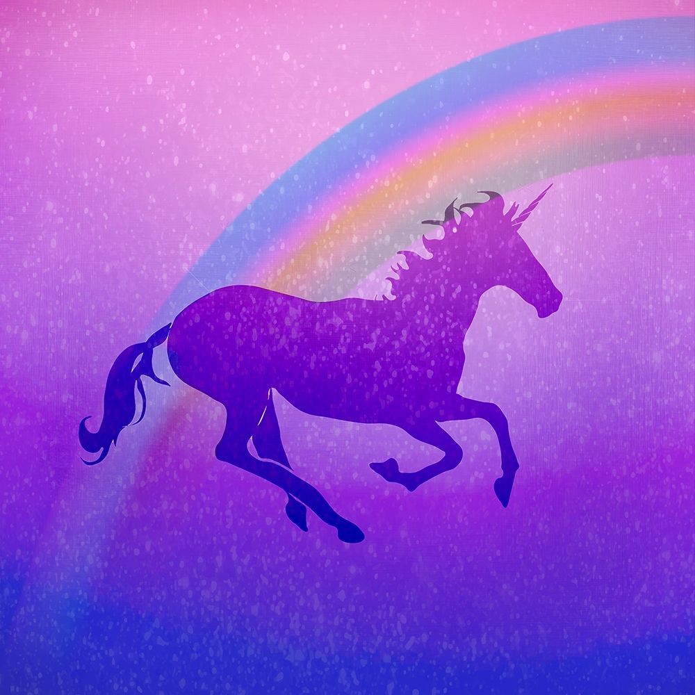 Ombre Unicorn 1 art print by Kimberly Allen for $57.95 CAD