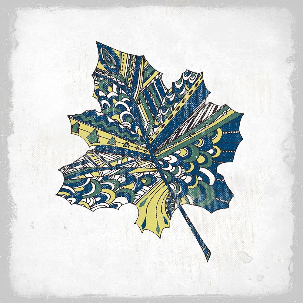 Henna Leaves 1 art print by Kimberly Allen for $57.95 CAD
