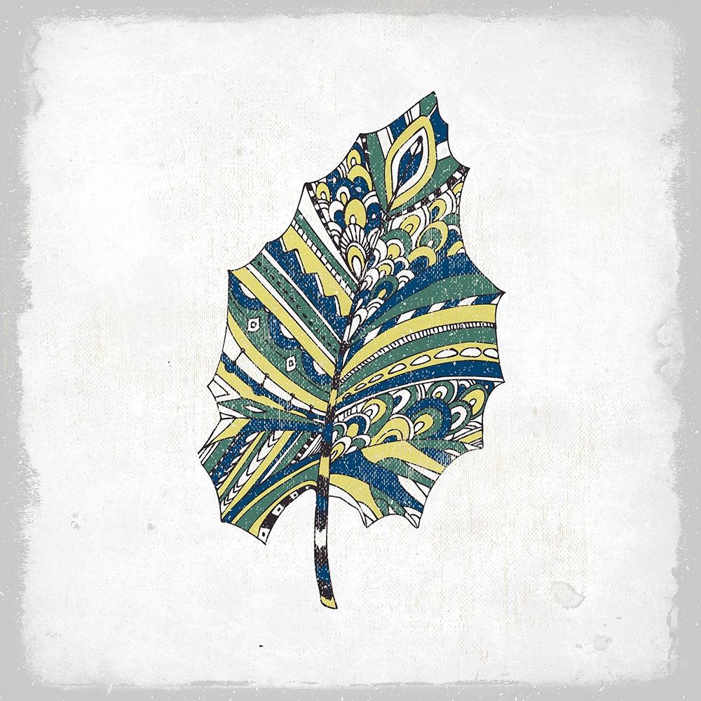 Henna Leaves 2 art print by Kimberly Allen for $57.95 CAD